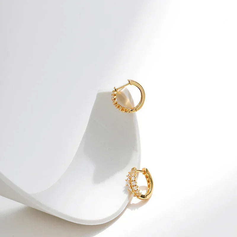 Light Luxury Ear Studs - Viexta
