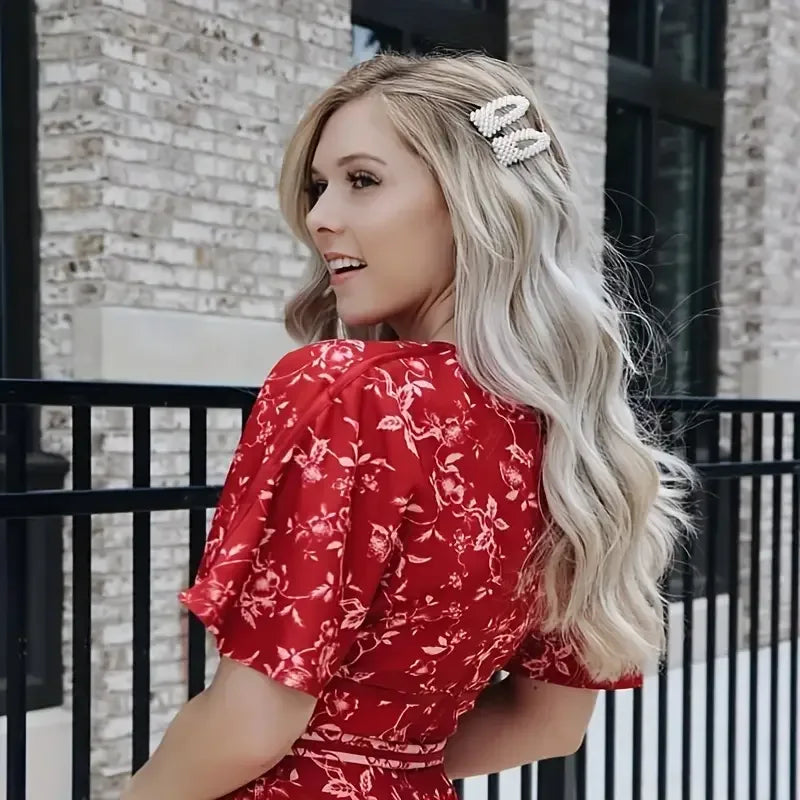 Faux Pearl HairClip - Viexta