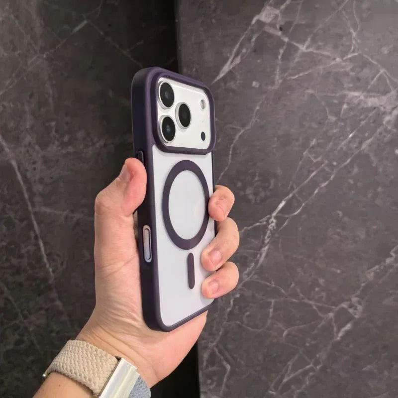 Transparent Magnetic Ultra-thin Drop-resistant iPhone Case - Viexta