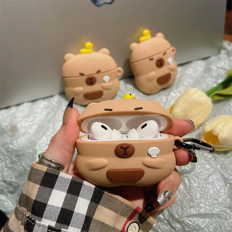 Capabala Capybara Bluetooth Earphone Cover - Viexta