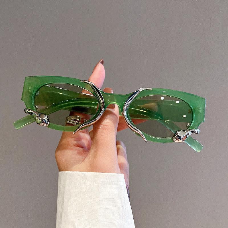 Cross-border Spirit Snake Cats' Eye Sunglasses - Viexta
