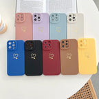 Angel Eye Bronzing Solid Color iPhone Case - Viexta