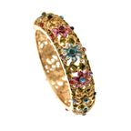 Vintage Court-Style Hand-Painted Bracelet - Viexta
