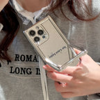 Cylindrical Electroplated Mirror iPhone Case - Viexta