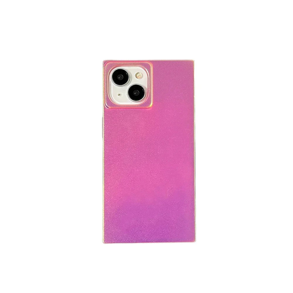 Frosted Laser Square iPhone Case - Viexta