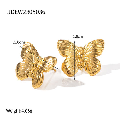 Retro Alluvial Gold Butterfly Suit Series Set