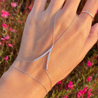 womens-v-finger-silver-double-layer-bracelet