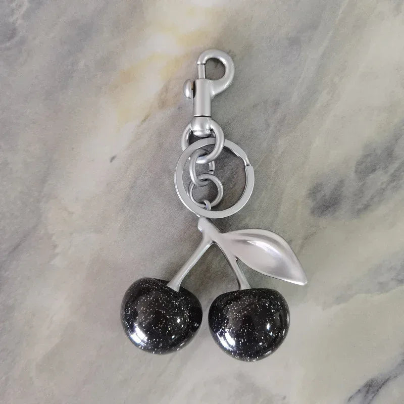 cherry-crystal-stylish-keychain - Viexta