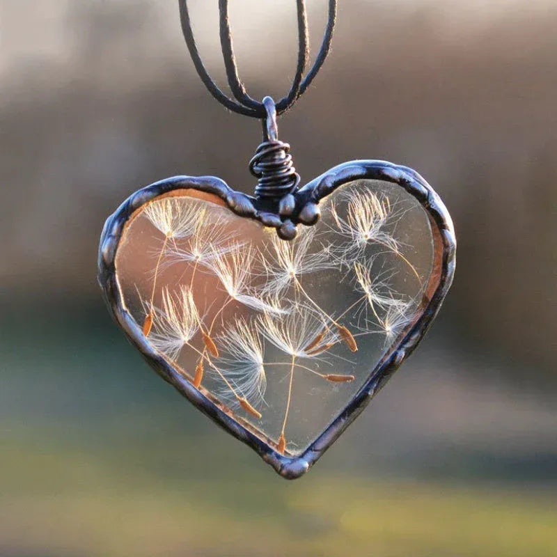 Dandelion Love Wish Necklace - Viexta