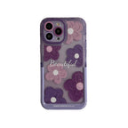 Cute Flower Invisible Bracketed iPhone Case