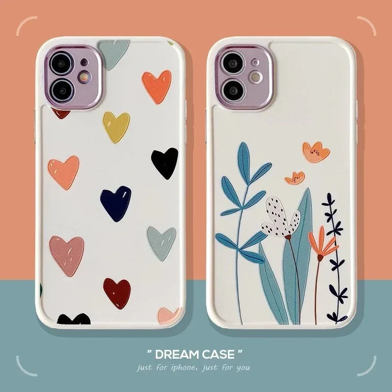 Colored Loving Heart iPhone Case - Viexta