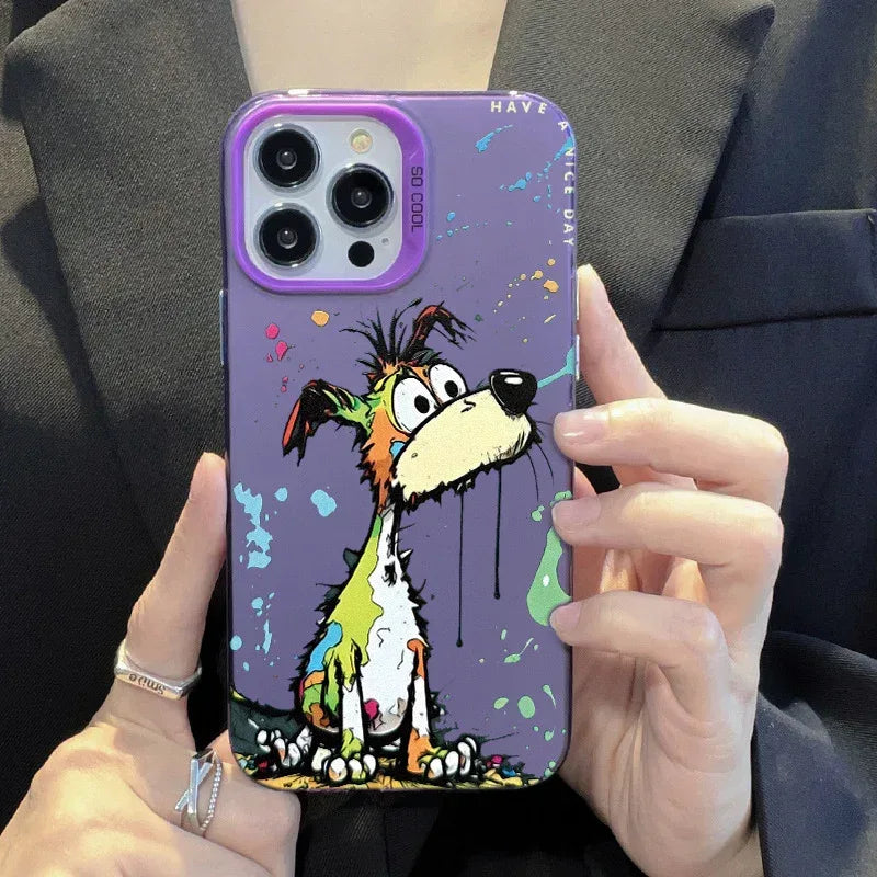 Cartoon Silver iPhone Case - Viexta