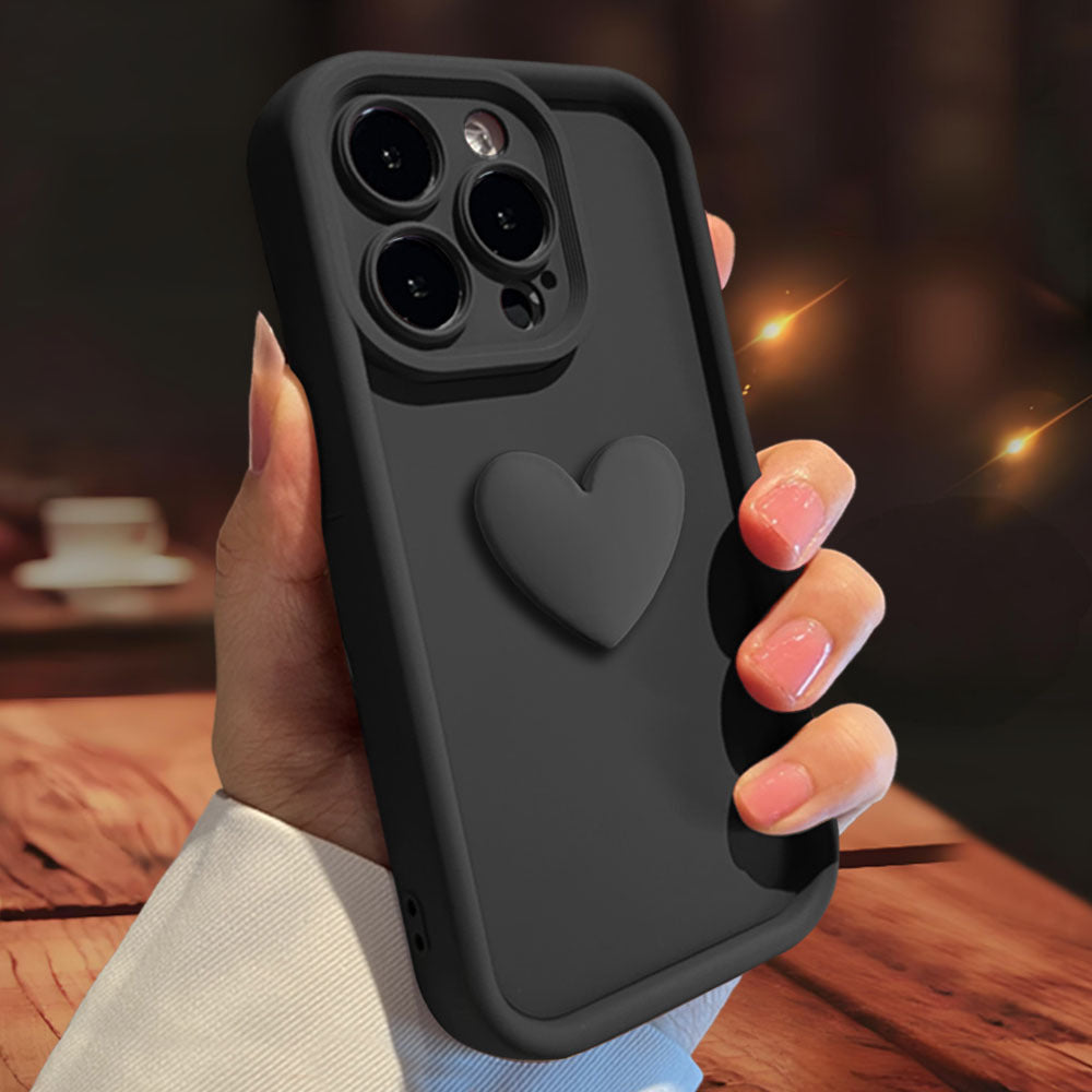 Love Skin-friendly Frosted Lens iPhone Case