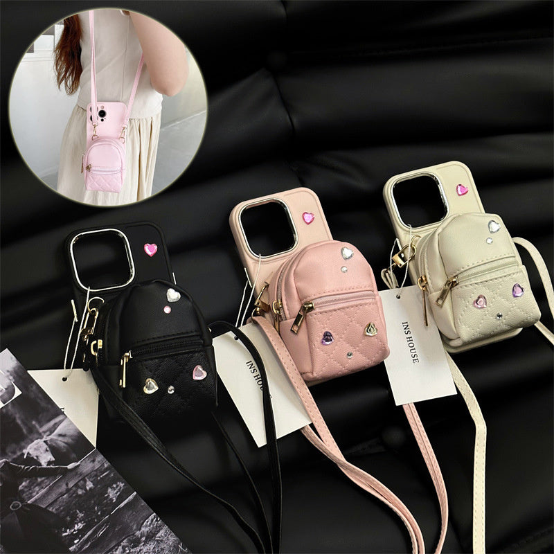 Crossbody Bag iPhone Case With Removable Shoulder Strap