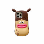 Cartoon Sausage Drop-resistant iPhone Case - Viexta