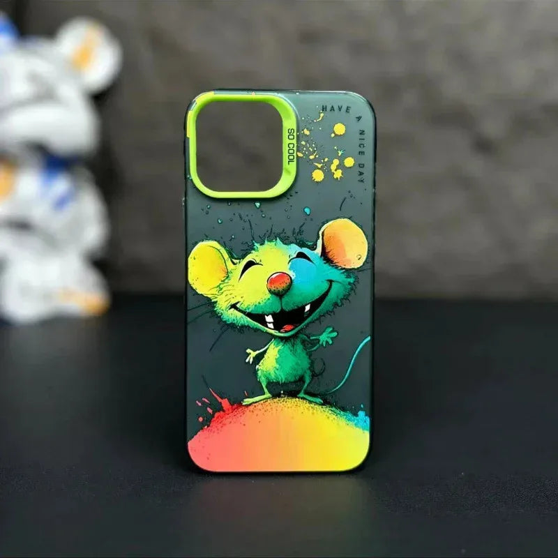 2d Cartoon iPhone Case - Viexta