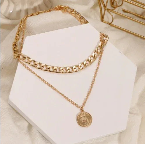 Bead Multilayer Arrow Necklace - Viexta