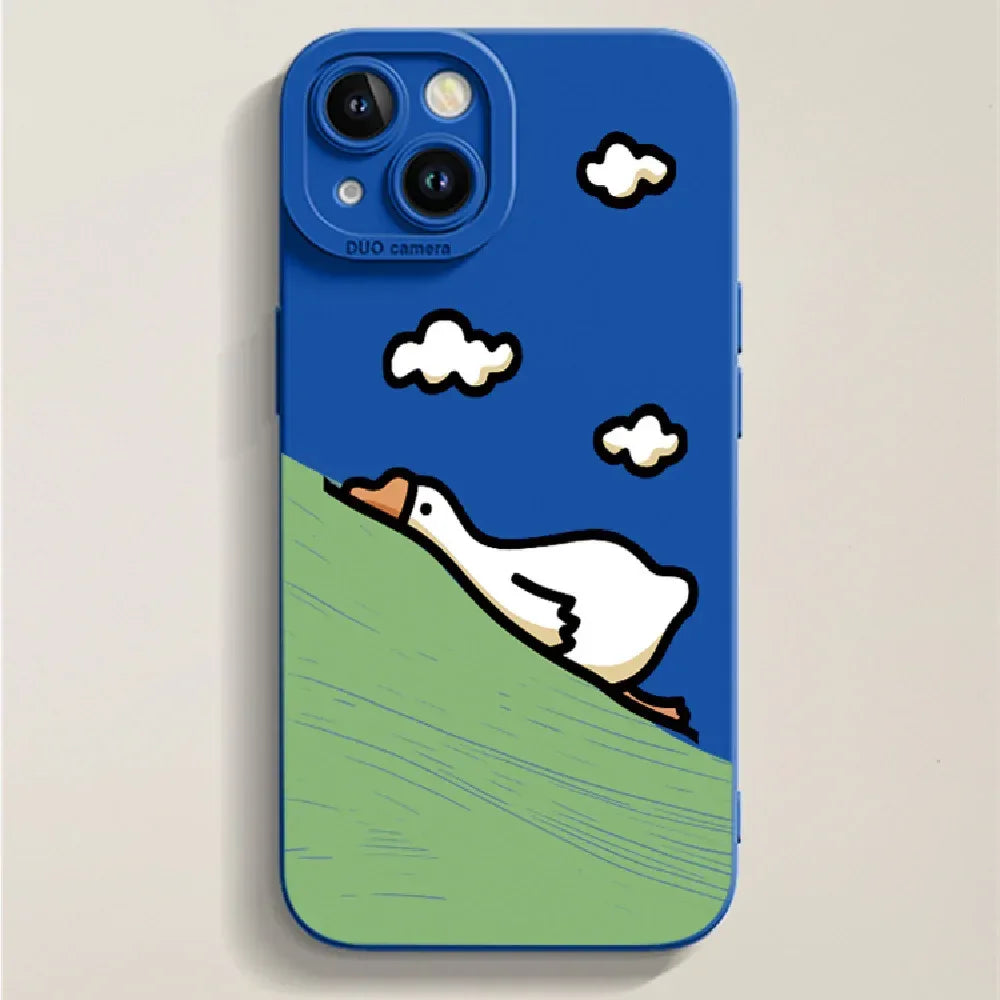 Liquid Duck Silicone iPhone Case - Viexta