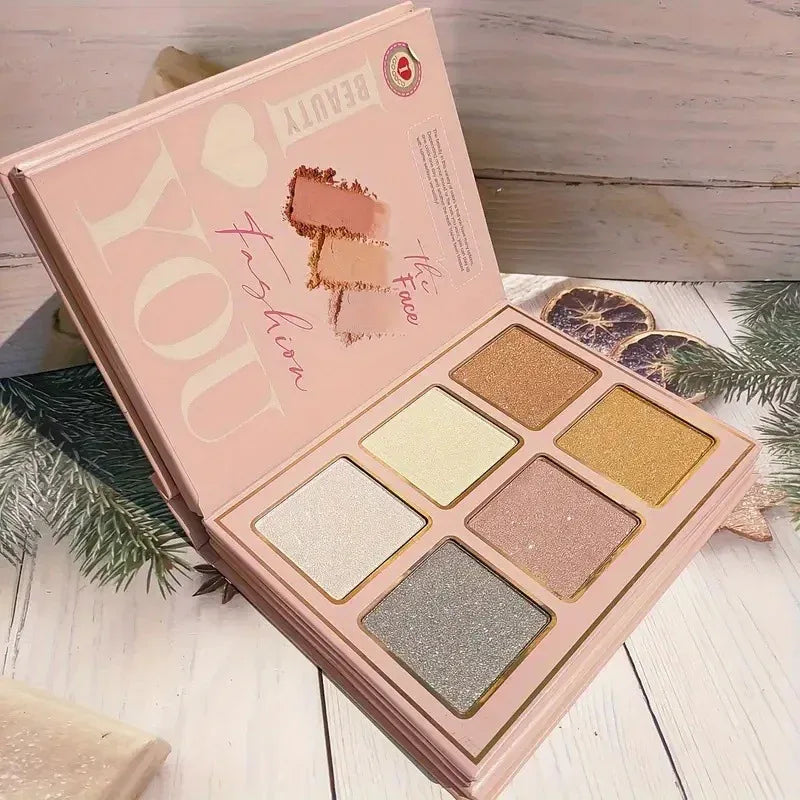 78-Color Pearlescent Matte Glitter Makeup Palette