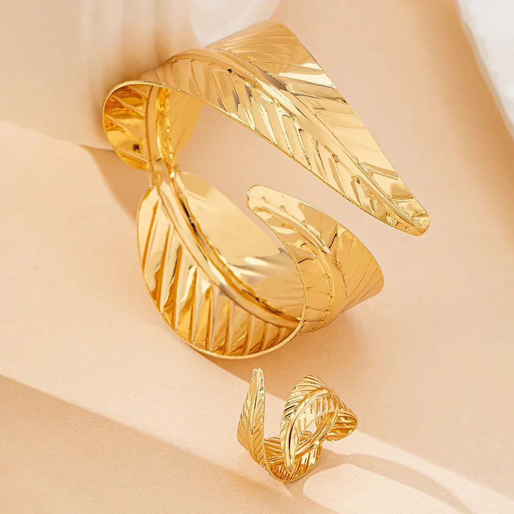 womens-brass-open-bracelet - Viexta
