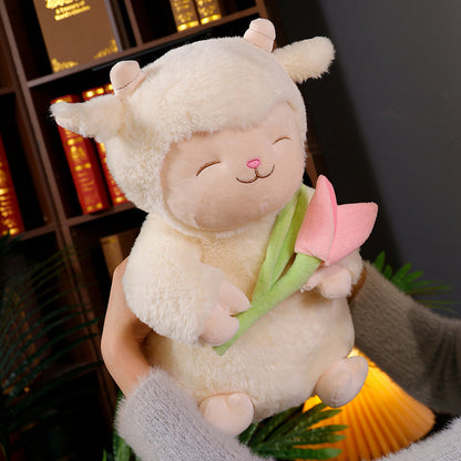 Tulip Lamb Doll Plush Toy