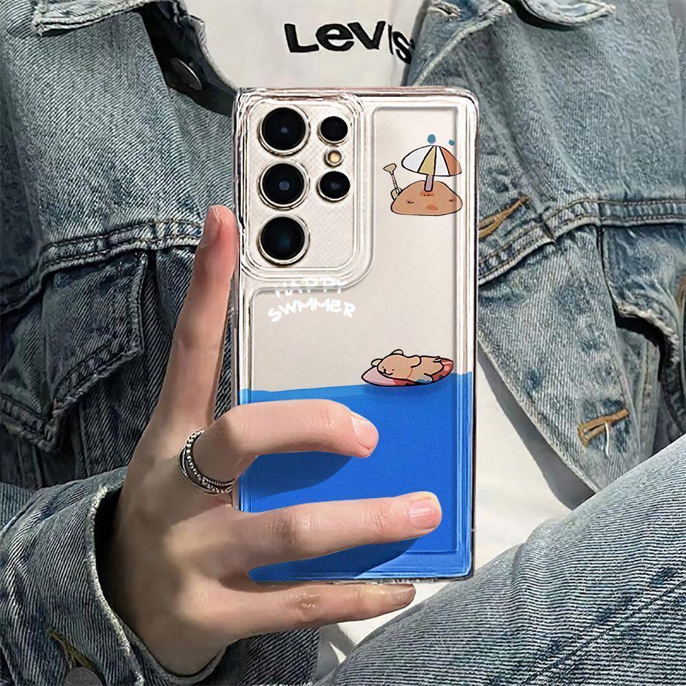 Summer Surfing Puppy Pores Samsung Case - Viexta