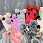 Cute Plush Panda Thermal iPhone Case - Viexta