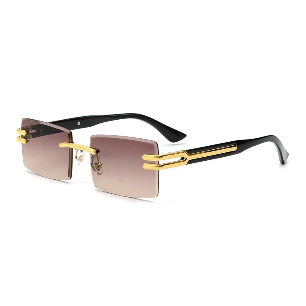 Square Fashion Sunglasses With UV Protection - Viexta