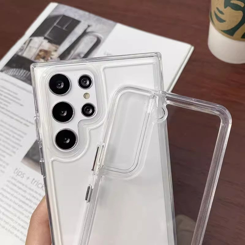 Transparent Acrylic Space Shell Samsung Phone case