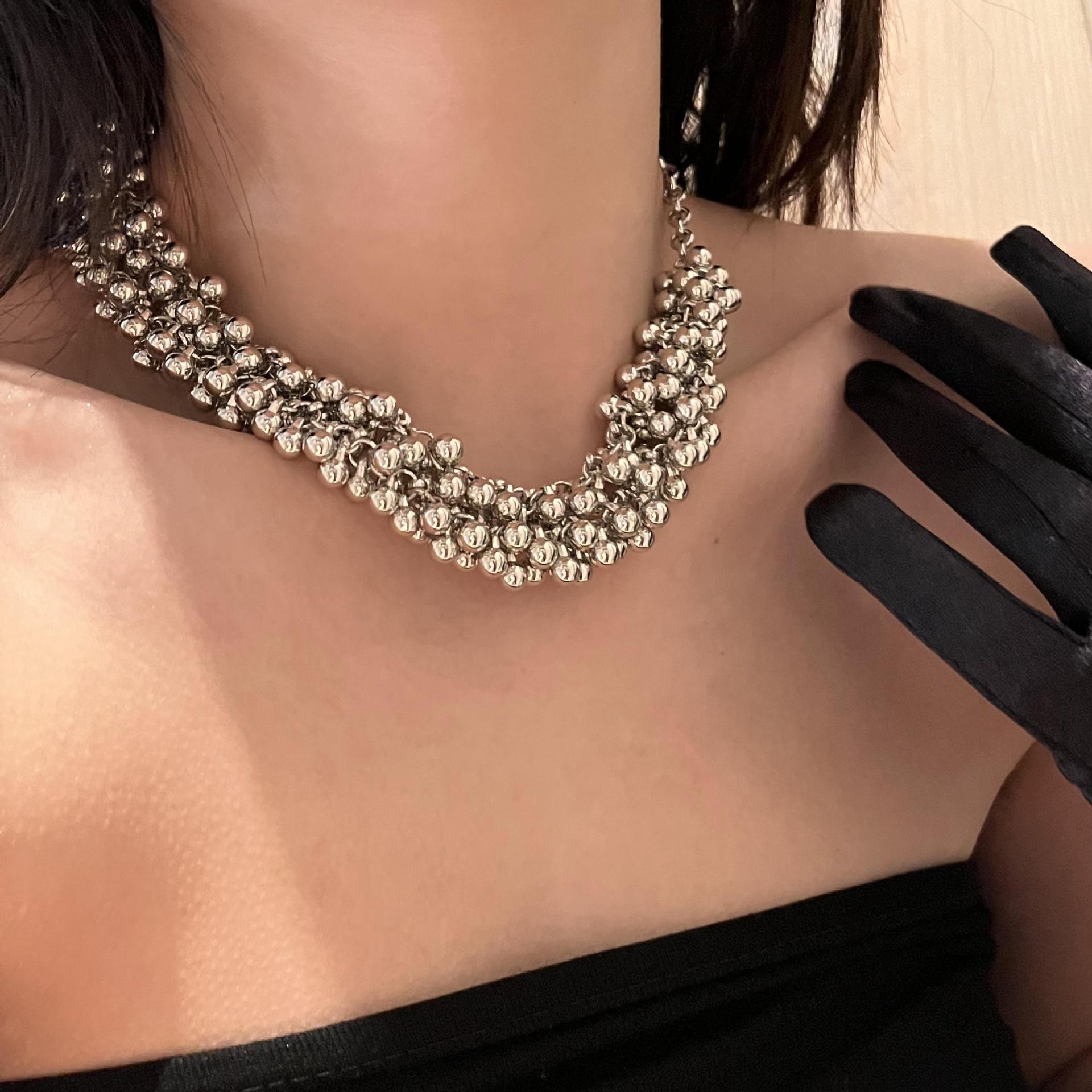 double-chain-metal-beads-necklace