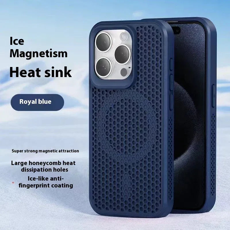 Honeycomb Mesh Magnetic iPhone Case - Viexta