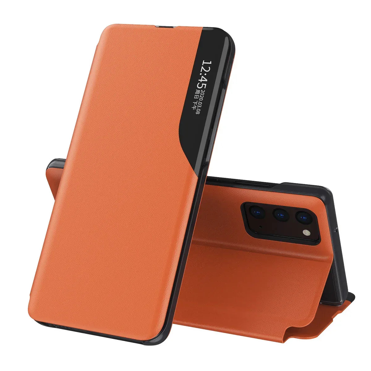 Magnetic Sleep Leather Case Flip Phone Case - Viexta