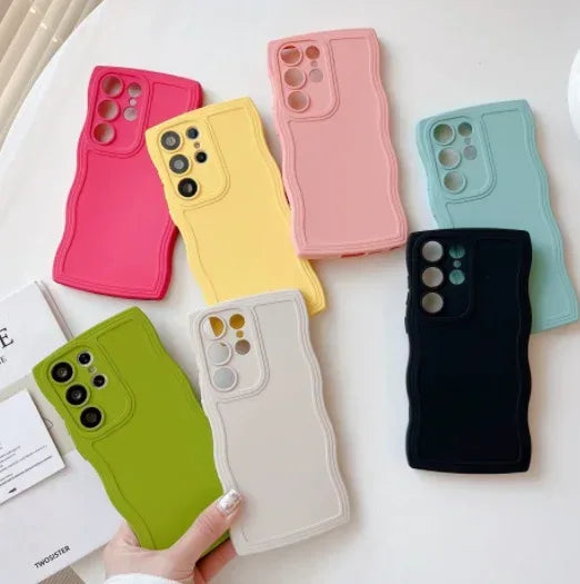 Liquid Wave Protection Samsung Phone Case - Viexta