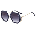 Polygon Large Frame Sunglasses - Viexta