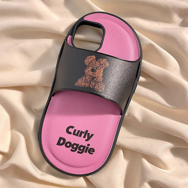 Cartoon Slippers iPhone Case