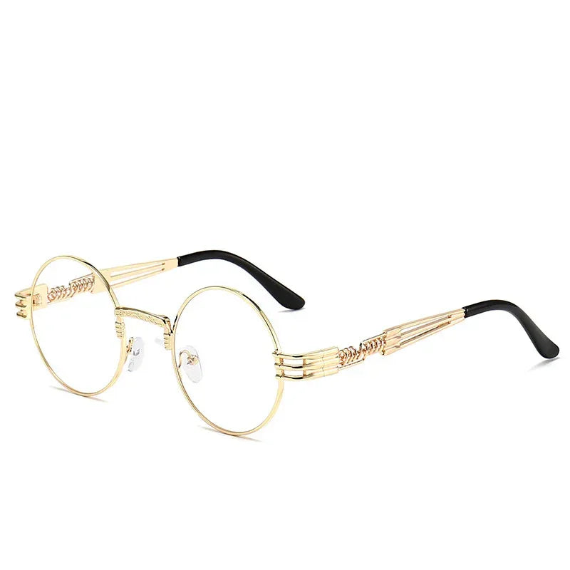 steampunk-round-frame-travel-sunglasses - Viexta