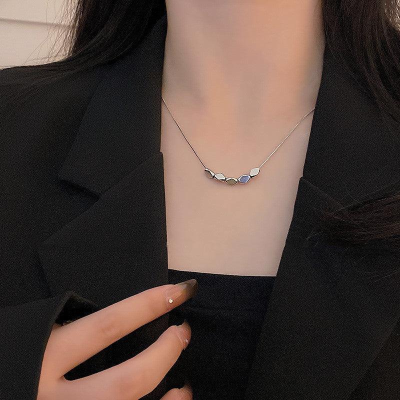 Square Round Beads Necklace For Women - Viexta