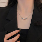 Square Round Beads Necklace For Women - Viexta