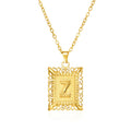stainless-steel-initial-necklace - Viexta