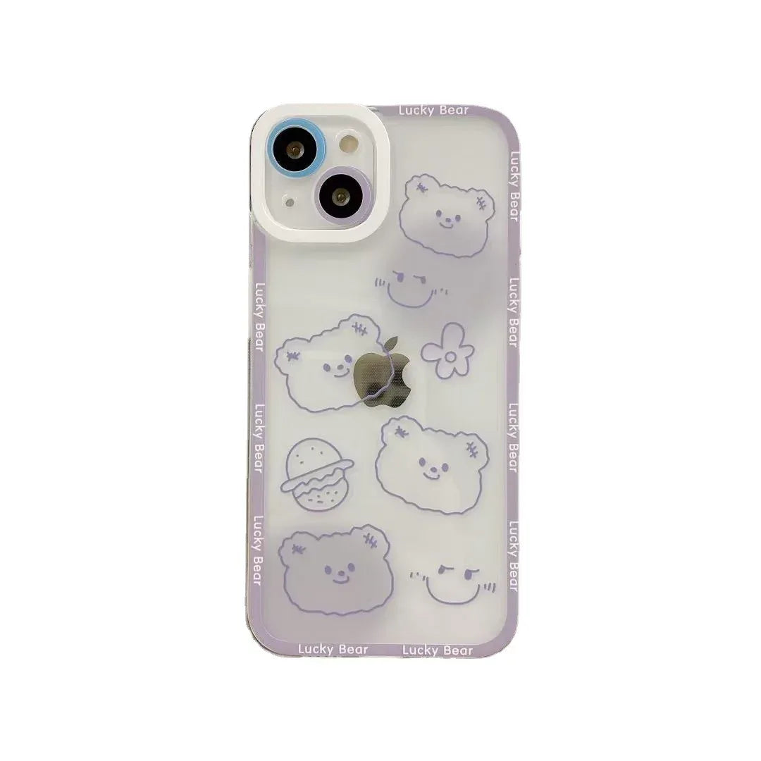 transparent-cartoon-iphone-case - Viexta