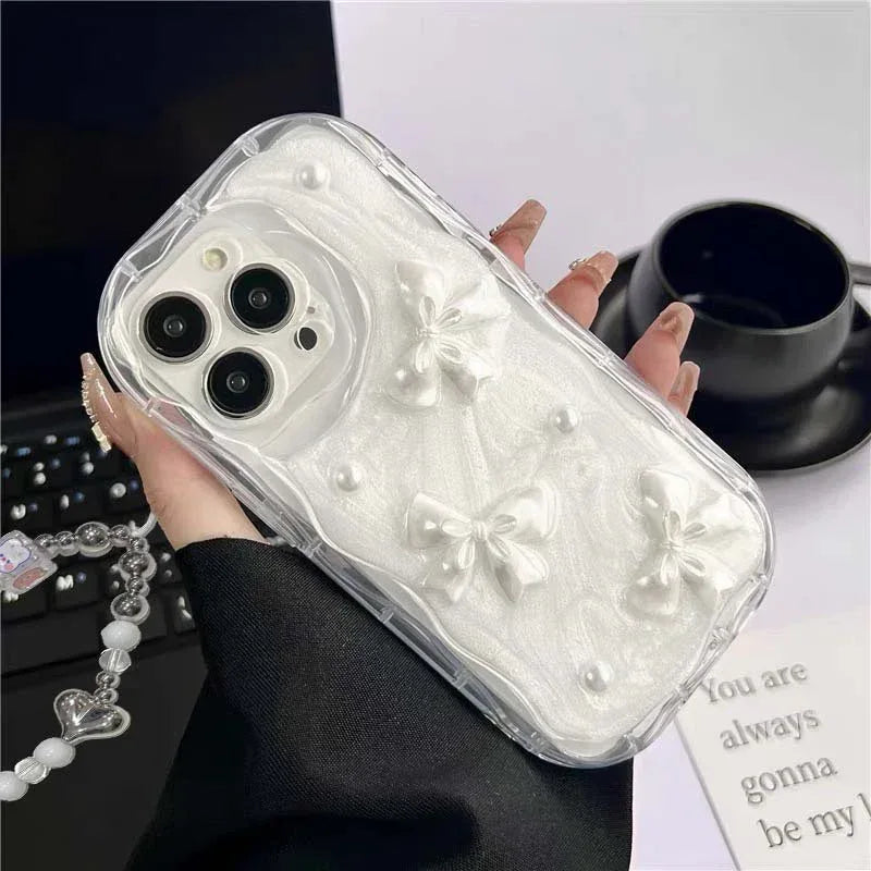 Heart Bow Tie iPhone Case - Viexta