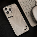 niche-ins-english-smile-face-iphone-case - Viexta