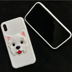 Cute PU Dog iPhone Case - Viexta