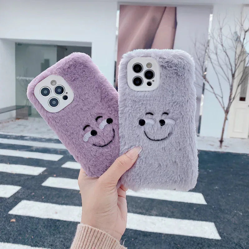 Plush Embroidered iPhone Case - Viexta