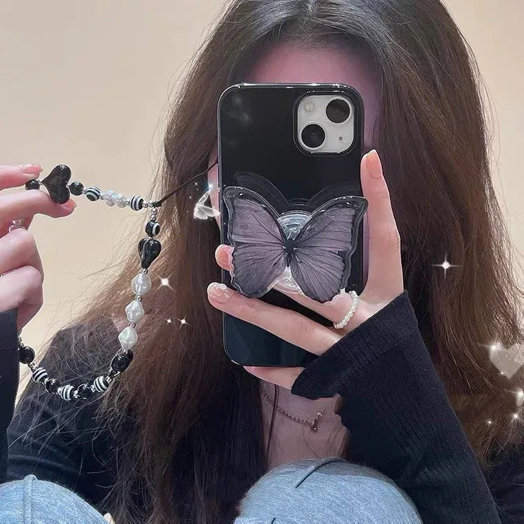 butterfly-bracket-iphone-case-with-chain - Viexta