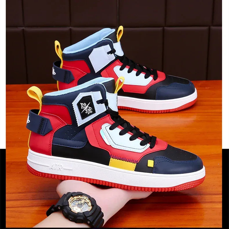 Sports High-top Sneakers - Viexta