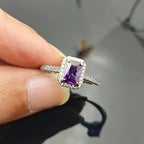 Ornament Niche Zircon Ring