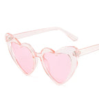 Large Frame Heart Statement Glasses - Viexta