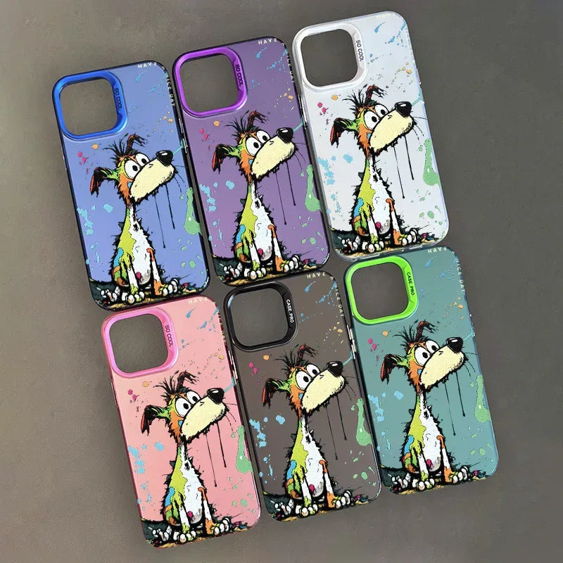Cartoon Silver iPhone Case - Viexta