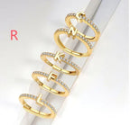 s925-sterling-silver-micro-inlaid-letters-ring - Viexta